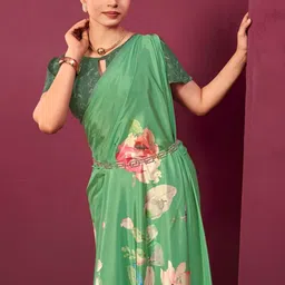 Suha Floral Art Silk Saree-image-28