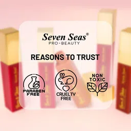 Seven Seas Born to Shine Super Gloss Vinyl Liquid Lip Color 4.5ml - Shade 04 image 3