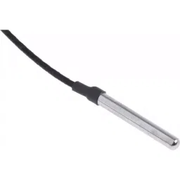 RS PRO PT100 RTD Sensor 6 mm Dia 50 mm Long 4 Wire Probe Class B +250°C Max, 1235600 image 3