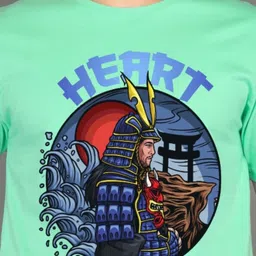 BRAWNY BATTLER Graphic Printed Round Neck Short Sleeves Pure Cotton T-shirt image 4