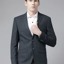 Park Avenue Single-Breasted Slim Fit Formal Blazer image 1