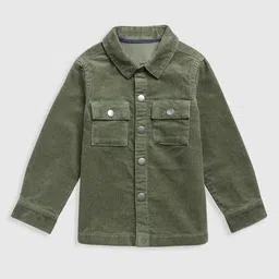 mothercare Boys Spread Collar Solid Cotton Casual Shirt-image-66