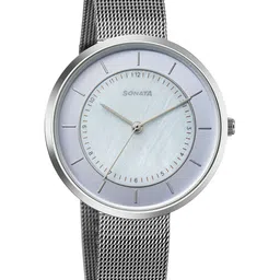 Sonata Women Modern Edit 3 Quartz Textured Dial Analogue Watch 8193SM01-picture-10