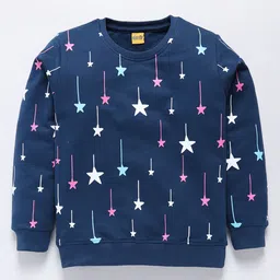 Kidcity Cotton Full sleeves All Over Printed Sweatshirts - Airforce-picture-18