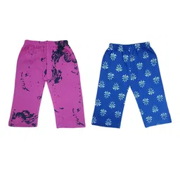 BAESD Infants Pack Of 2 Printed Mid Rise Track Pants-picture-31