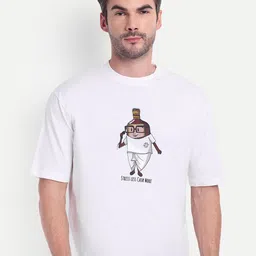 BOLLYWOO.OOO Unisex Bio Finish Graphic Printed Round Neck Cotton Oversized T-shirt-picture-27