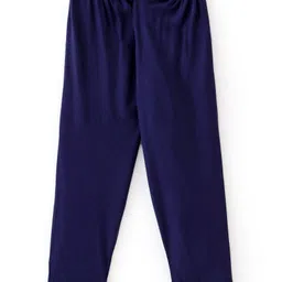 Babyhug Full Sleeves Sequenced Pathani Kurta Pyjama Set - Navy Blue image 4