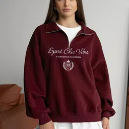 LULU & SKY Women Printed Sweatshirt image 4