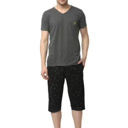 Vimal Jonney Multi Cotton Regular Fit Printed Nightwear Set image 1