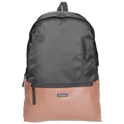 Bad Habit Black & Tan Nylon Medium Backpack-image-32