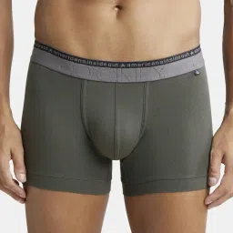 Jockey US60 Men's Super Combed Cotton Solid Trunk with Ultrasoft Waistband (Pack of 2) image 2