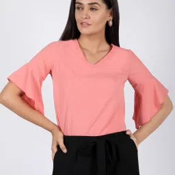 chimpaaanzee Chimpanzee Pink Regular Fit Top image 1