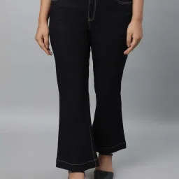 Aurelia Blue Cotton High Rise Jeans image 1