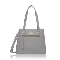 Lavie Chandra Women's 2 Compartment Medium Satchel Handbag (Lt. Grey)-picture-16