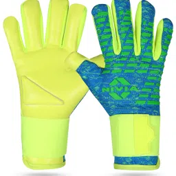 Nivia Ashtang Latex Goalkeeper Gloves (Green) Size - S image 1
