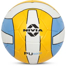 Nivia PU-5000 Volleyball (Multicolor) Size - 4 image 1