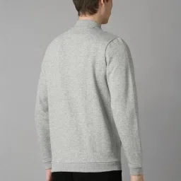 Louis Philippe Grey Regular Fit Sweatshirt image 2