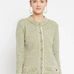 Duke Green Self Design Sweater-image-84