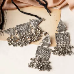 Teejh Ethnic Dhriti Ghungroo Necklace Set for Women image 1