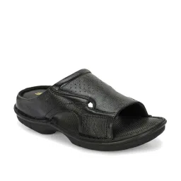 Hitz Men's Black Casual Sandals image 2