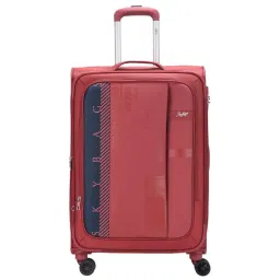 Skybags Airway Pro Red Printed Soft Medium Trolley Bag - 30 cm image 1