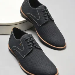 Healers By Liberty Men's Navy Derby Shoes image 1