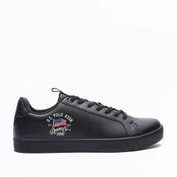 U.S. Polo Assn. Men's Black Casual Sneakers image 2