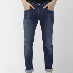 Levi's 65504 Blue Skinny Fit Jeans image 1