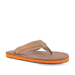 Sparx Men's Camel Flip Flops image 1