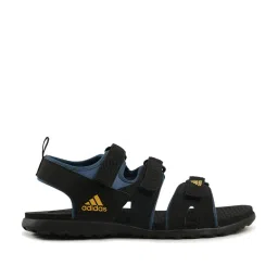 Adidas Men's YANET STRIPED Black Floater Sandals image 1