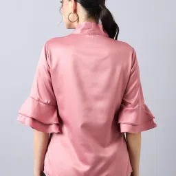 Style Quotient Pink Regular Fit Top image 2