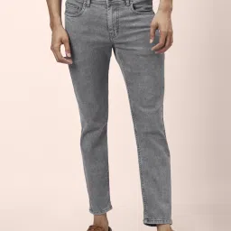 People by Pantaloons Grey Skinny Fit Jeans image 1