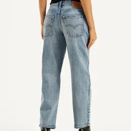 Levi's Light Blue Distressed High Rise Relaxed Fit Jeans image 2