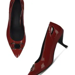 BAGATT Women's Dafina Red Casual Pumps image 2