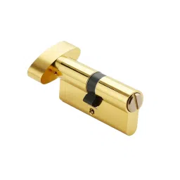 Quba Euro Profile Key Less Cylinder Brass 90 mm GPVD Finish, Q KL-picture-14