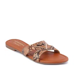 Hoversoul X D'Lorzeri Women's Lido Tan Sandals image 2