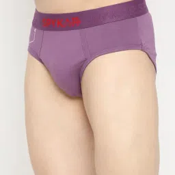 UnderJeans by Spykar Purple Briefs image 3
