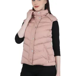 Monte Carlo Baby Pink Regular Fit Hooded Jacket image 3
