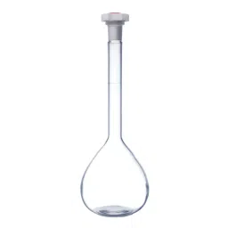 GENERIC Volumetric Flask Transparent 25 ml Capacity Borosilicate Glass 3.3, VF25 image 1