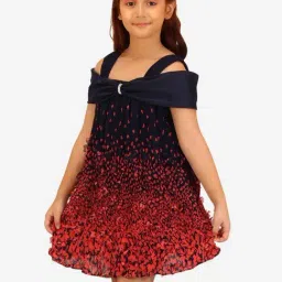 Cutecumber Kids Multicolor Embellished Dress image 3