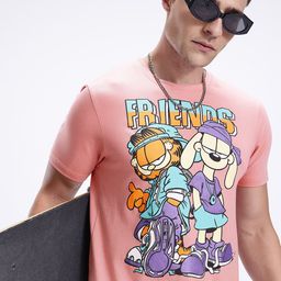 Kook N Keech Garfield Printed Pure Cotton T-shirt-picture-36