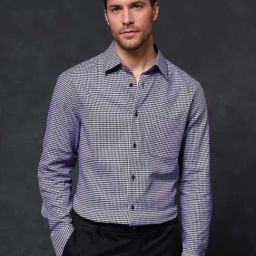 Rare Rabbit Purple Regular Fit Checks Shirt-picture-42
