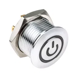 RS PRO Illuminated Push Button Switch Momentary 16 mm Cutout SPST Blue LED 36 V DC, 1759410-picture-39