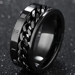 MEENAZ Men Silver-Plated Textured Finger Ring-picture-23