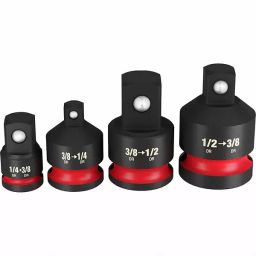 Milwaukee Impact Adapter Set Steel Black Phosphate, 61DN82-picture-36