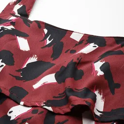 Mast & Harbour Printed Jumpsuit with Ruffles image 2