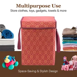 Aura Maroon Set of 2 Regular Multi-Utility Organisers image 3