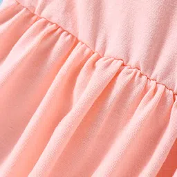 Kookie Kids Sleeveless Top with Floral Lace Detailing - Pink image 4