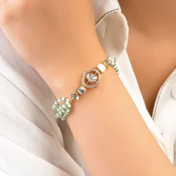 Tyaani Jewellery by Karan Johar Purvi Polki And Diamond Loose Bracelet-image-11