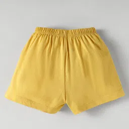 Simply Sinker Knit Knee Length Shorts with Racer Print Pack of 3 - Blue Yellow Red image 5